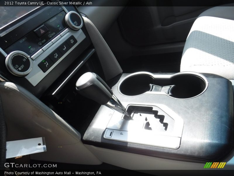 Classic Silver Metallic / Ash 2012 Toyota Camry LE
