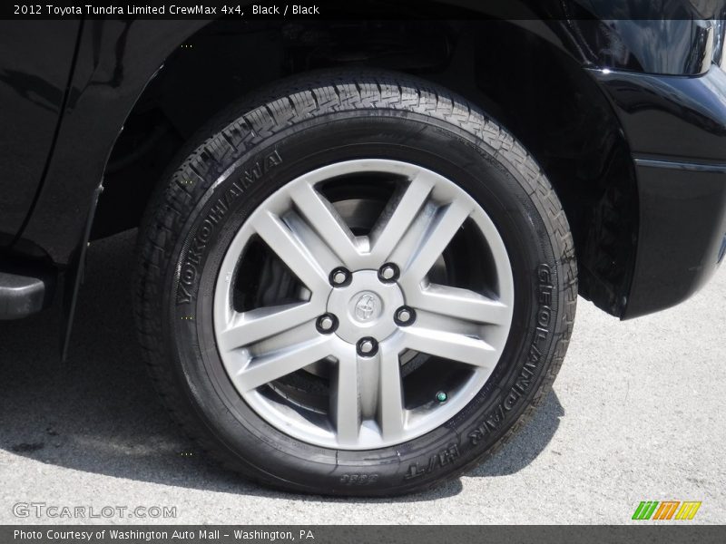 Black / Black 2012 Toyota Tundra Limited CrewMax 4x4