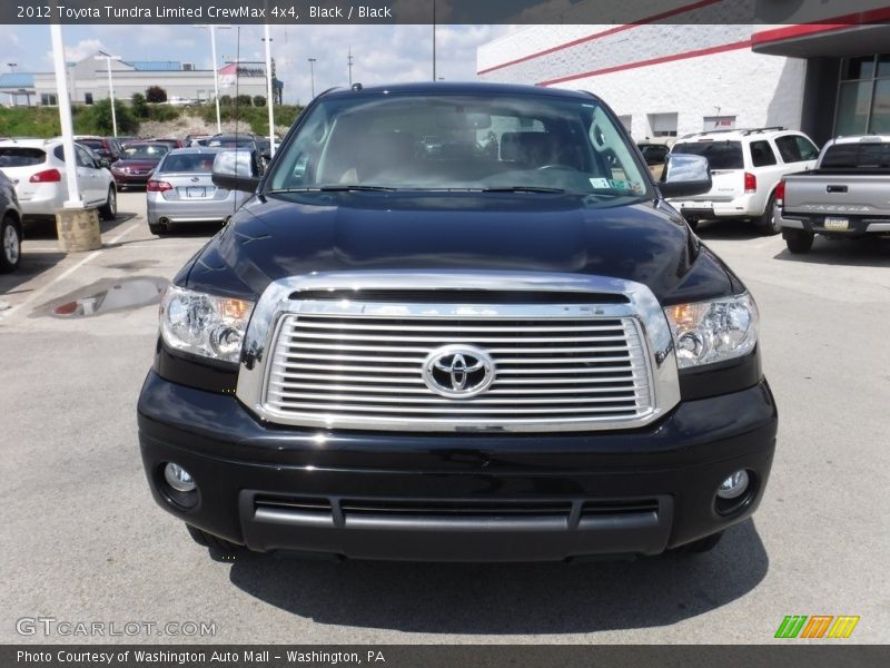 Black / Black 2012 Toyota Tundra Limited CrewMax 4x4