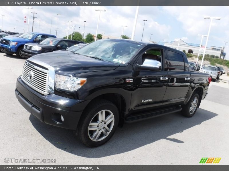 Black / Black 2012 Toyota Tundra Limited CrewMax 4x4