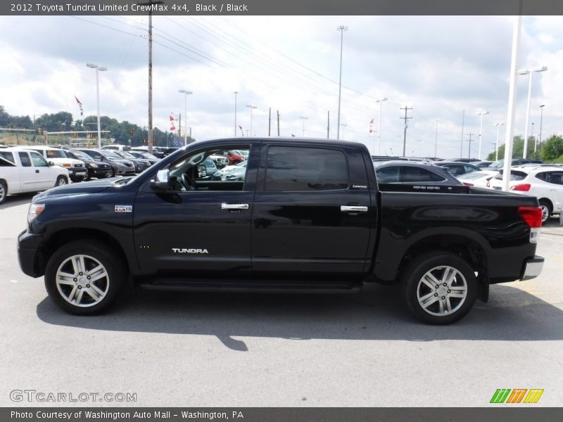 Black / Black 2012 Toyota Tundra Limited CrewMax 4x4
