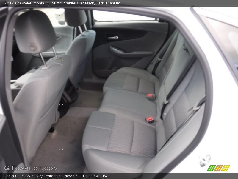 Summit White / Jet Black/Dark Titanium 2017 Chevrolet Impala LS