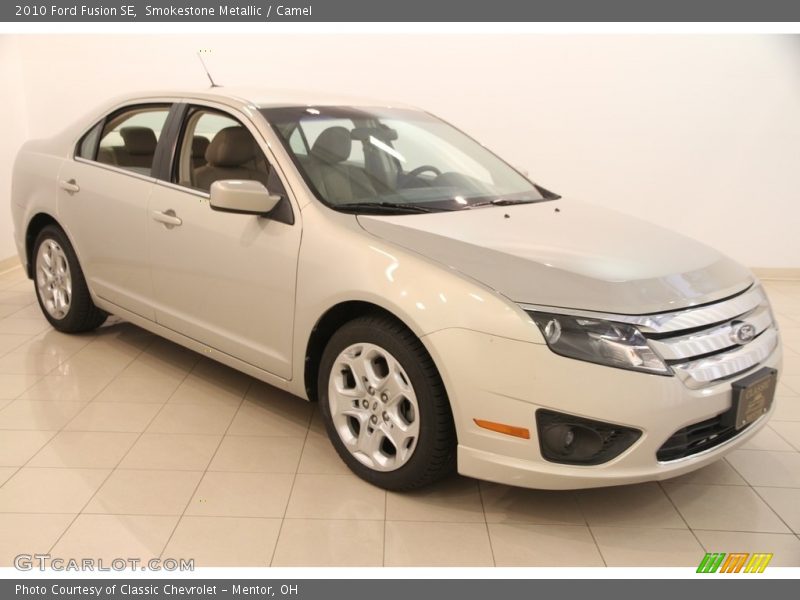 Smokestone Metallic / Camel 2010 Ford Fusion SE