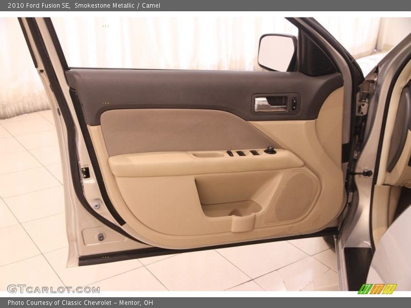 Smokestone Metallic / Camel 2010 Ford Fusion SE