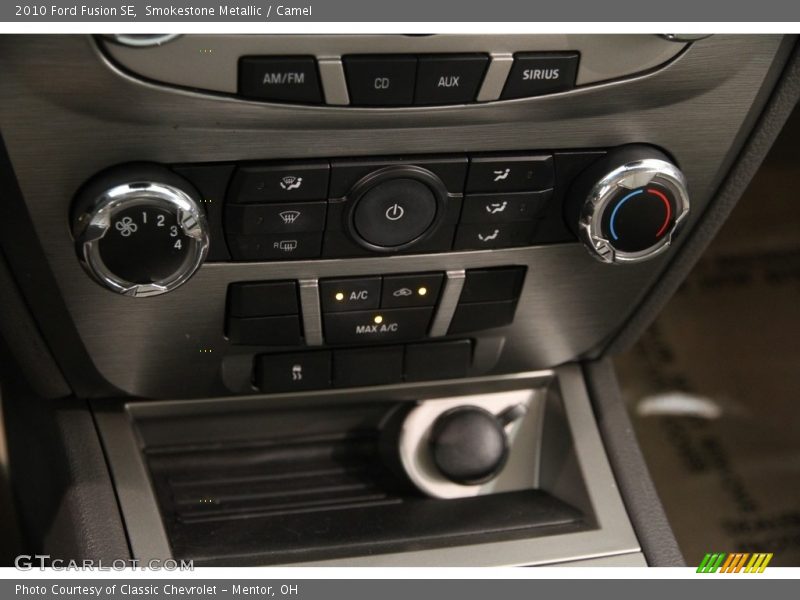 Smokestone Metallic / Camel 2010 Ford Fusion SE