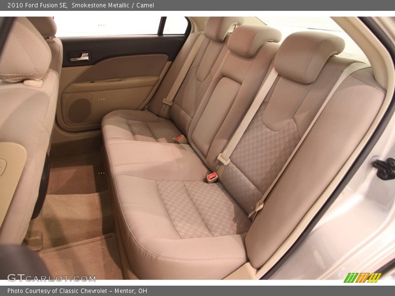 Smokestone Metallic / Camel 2010 Ford Fusion SE