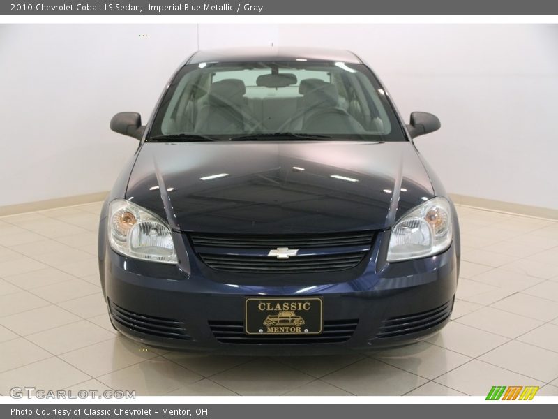 Imperial Blue Metallic / Gray 2010 Chevrolet Cobalt LS Sedan