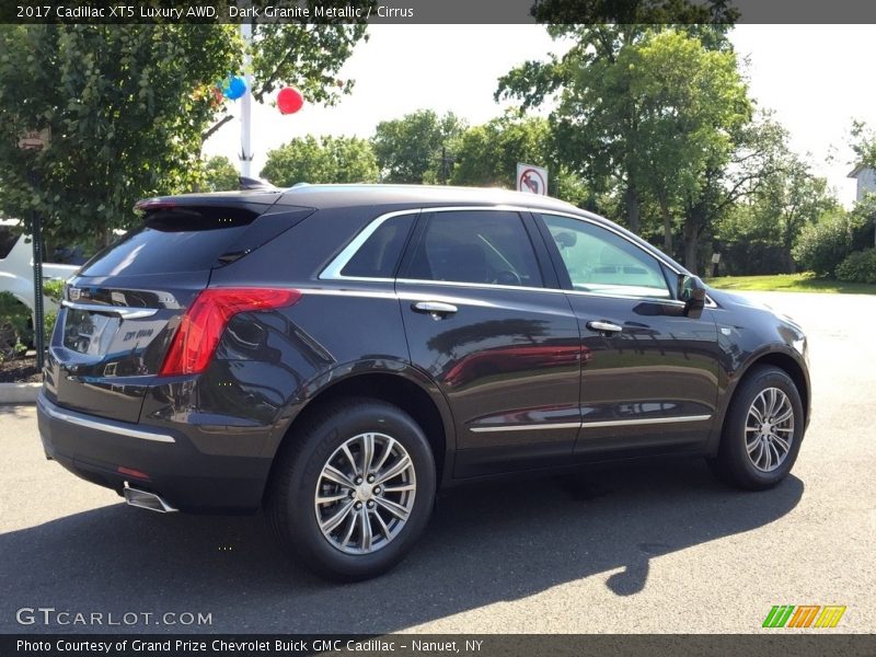 Dark Granite Metallic / Cirrus 2017 Cadillac XT5 Luxury AWD