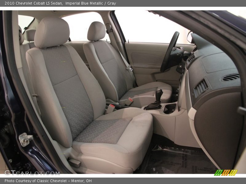 Imperial Blue Metallic / Gray 2010 Chevrolet Cobalt LS Sedan