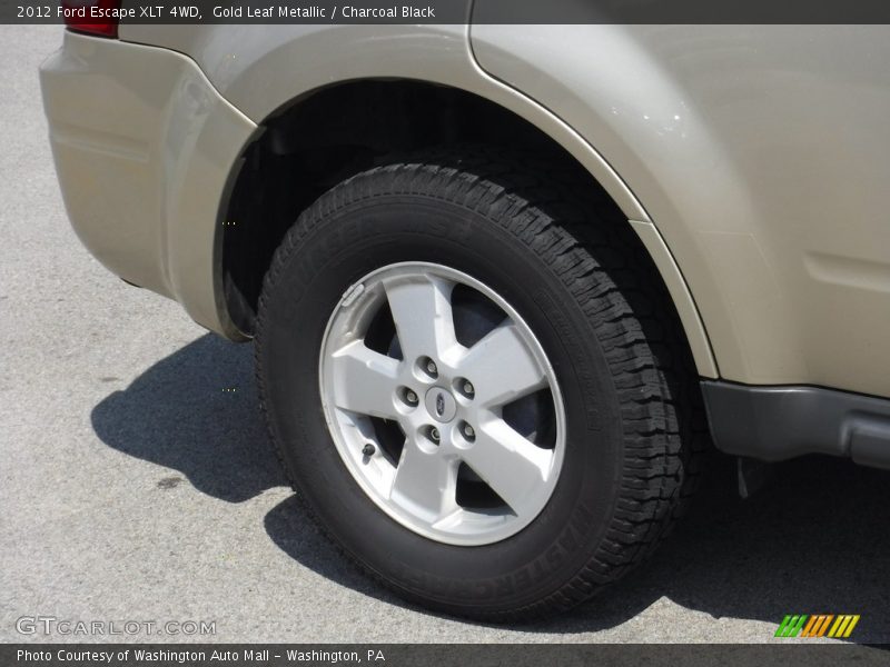 Gold Leaf Metallic / Charcoal Black 2012 Ford Escape XLT 4WD