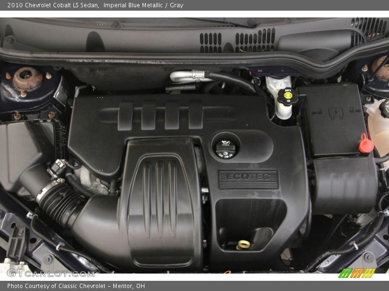 Imperial Blue Metallic / Gray 2010 Chevrolet Cobalt LS Sedan