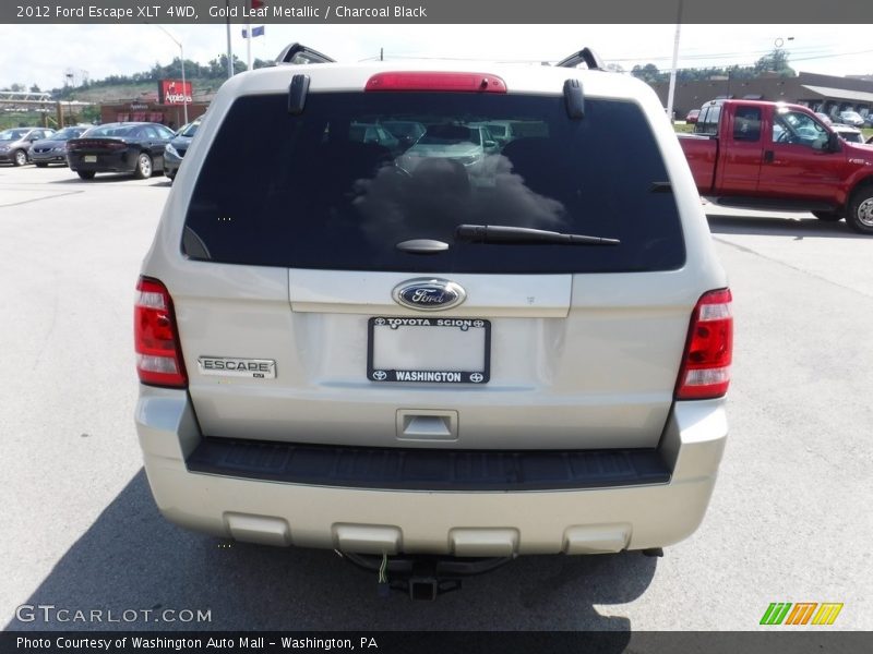 Gold Leaf Metallic / Charcoal Black 2012 Ford Escape XLT 4WD