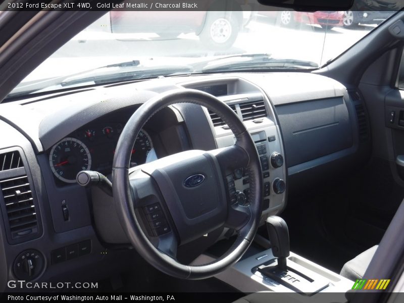 Gold Leaf Metallic / Charcoal Black 2012 Ford Escape XLT 4WD