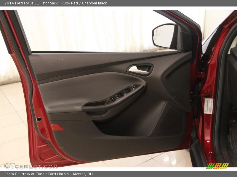 Ruby Red / Charcoal Black 2014 Ford Focus SE Hatchback