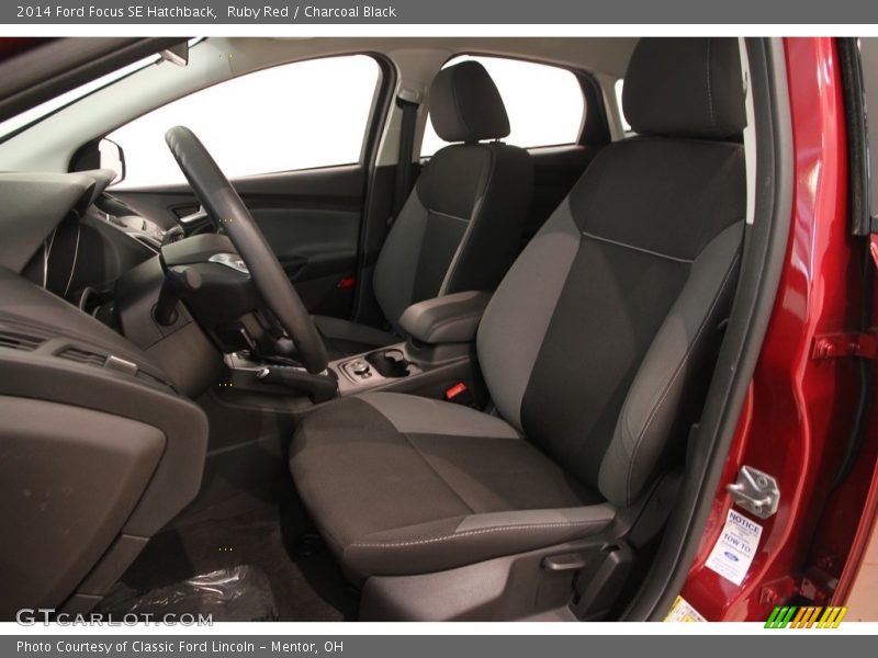 Ruby Red / Charcoal Black 2014 Ford Focus SE Hatchback