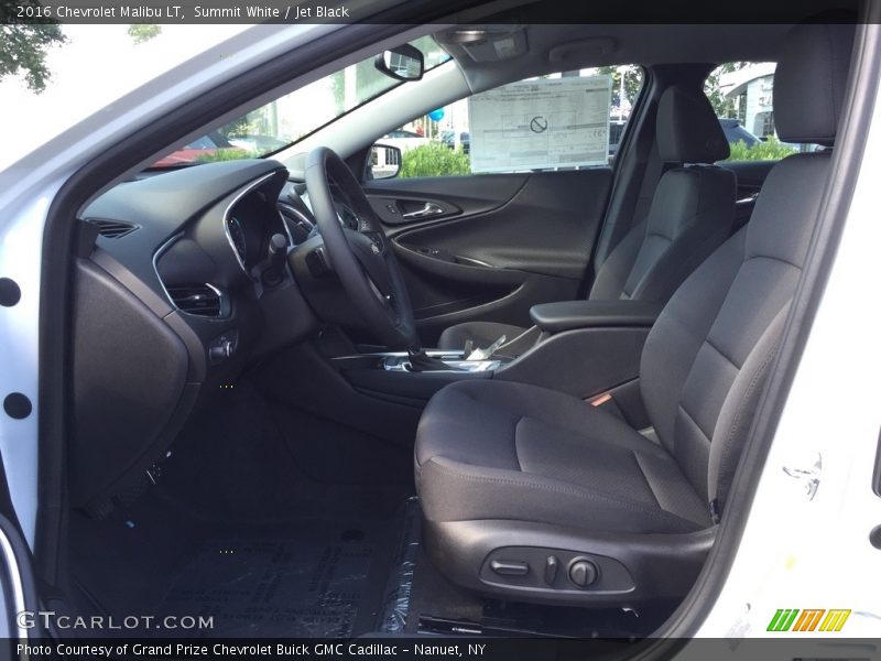 Summit White / Jet Black 2016 Chevrolet Malibu LT
