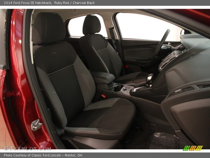 Ruby Red / Charcoal Black 2014 Ford Focus SE Hatchback