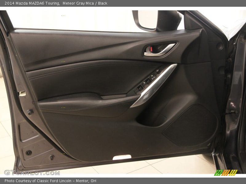 Meteor Gray Mica / Black 2014 Mazda MAZDA6 Touring