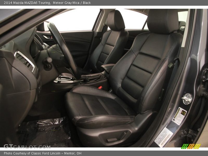 Meteor Gray Mica / Black 2014 Mazda MAZDA6 Touring