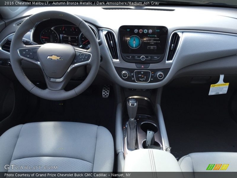 Autumn Bronze Metallic / Dark Atmosphere/Medium Ash Gray 2016 Chevrolet Malibu LT