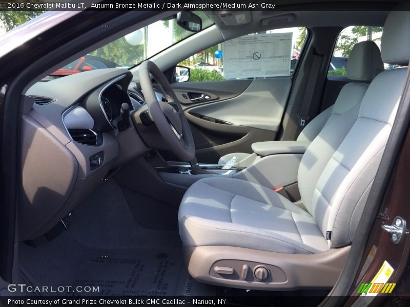 Autumn Bronze Metallic / Dark Atmosphere/Medium Ash Gray 2016 Chevrolet Malibu LT