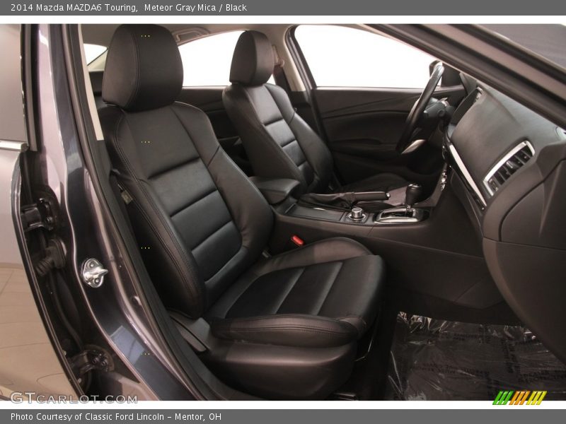 Meteor Gray Mica / Black 2014 Mazda MAZDA6 Touring