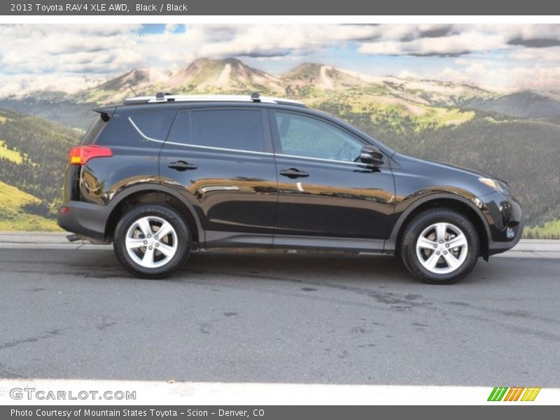 Black / Black 2013 Toyota RAV4 XLE AWD