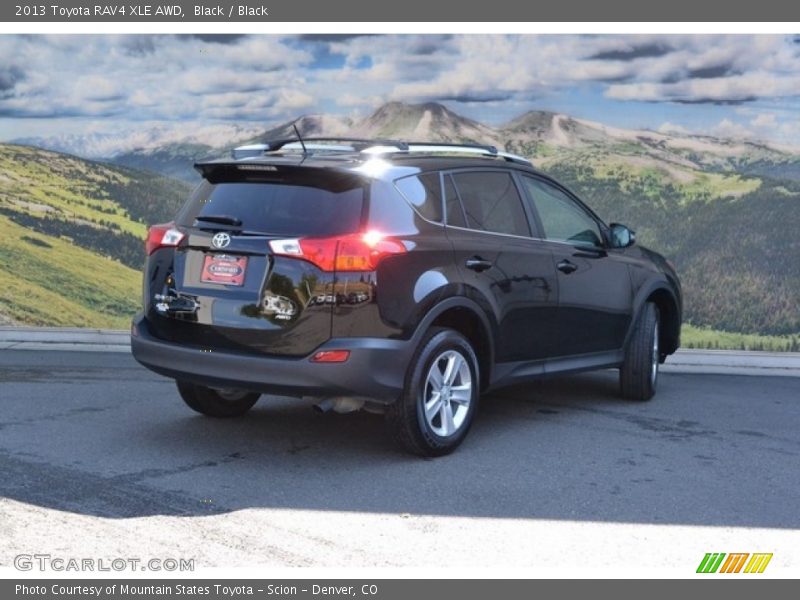 Black / Black 2013 Toyota RAV4 XLE AWD