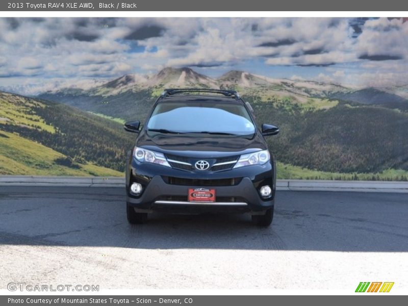 Black / Black 2013 Toyota RAV4 XLE AWD