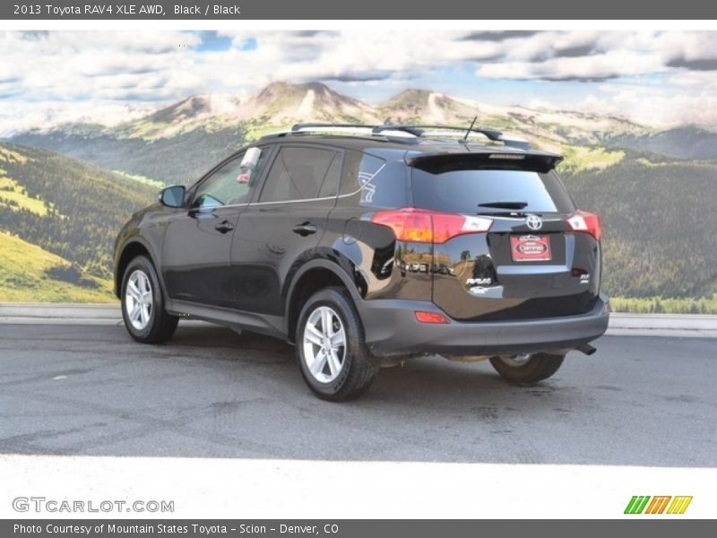 Black / Black 2013 Toyota RAV4 XLE AWD