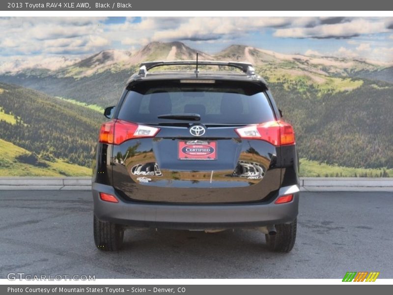 Black / Black 2013 Toyota RAV4 XLE AWD