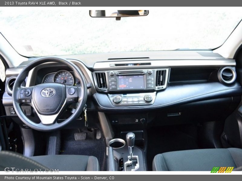 Black / Black 2013 Toyota RAV4 XLE AWD