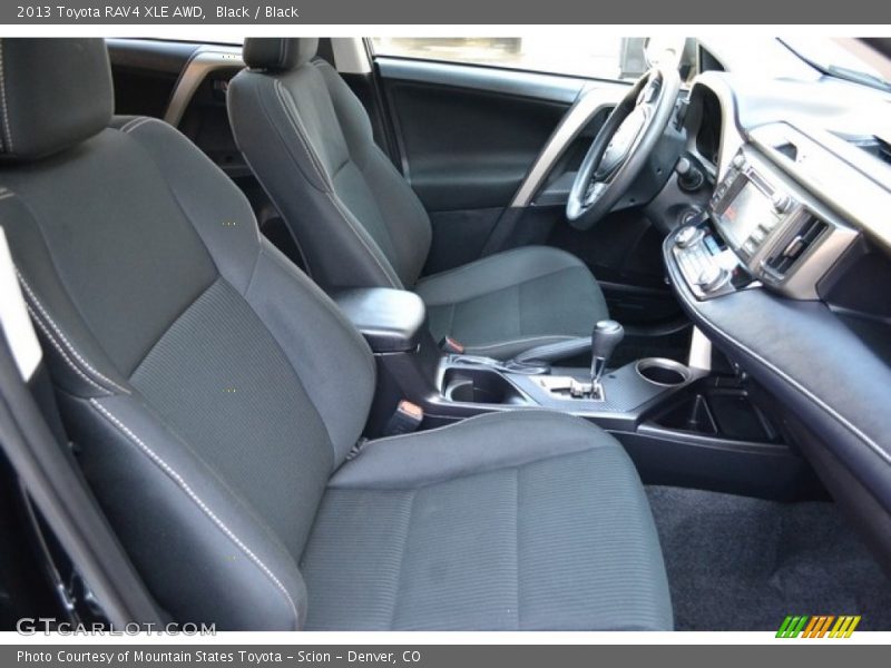Black / Black 2013 Toyota RAV4 XLE AWD