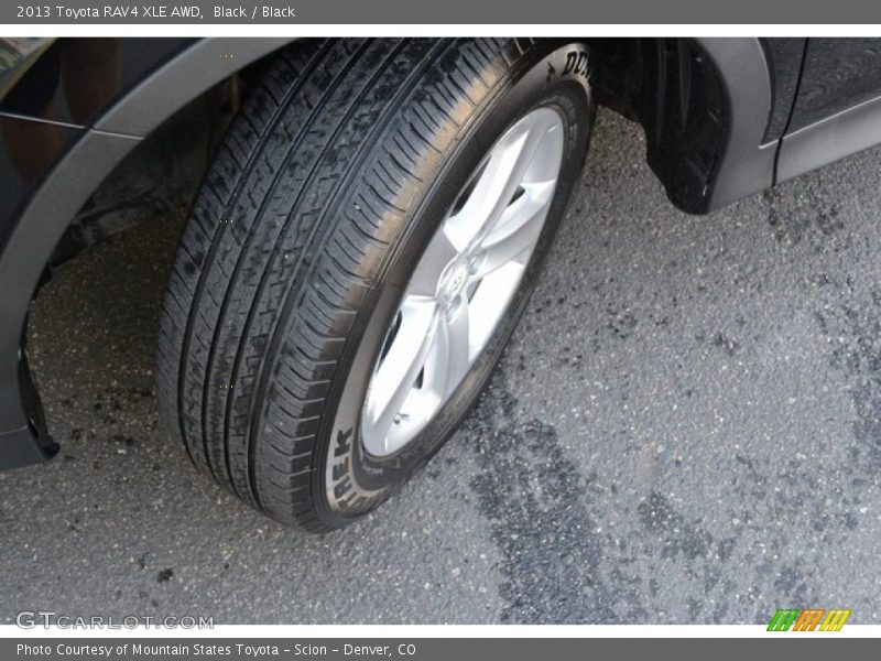 Black / Black 2013 Toyota RAV4 XLE AWD