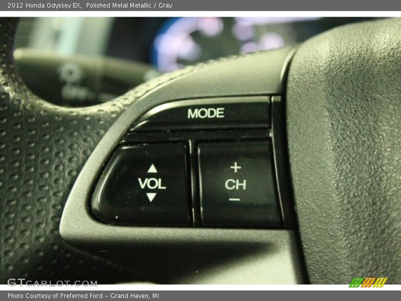 Polished Metal Metallic / Gray 2012 Honda Odyssey EX