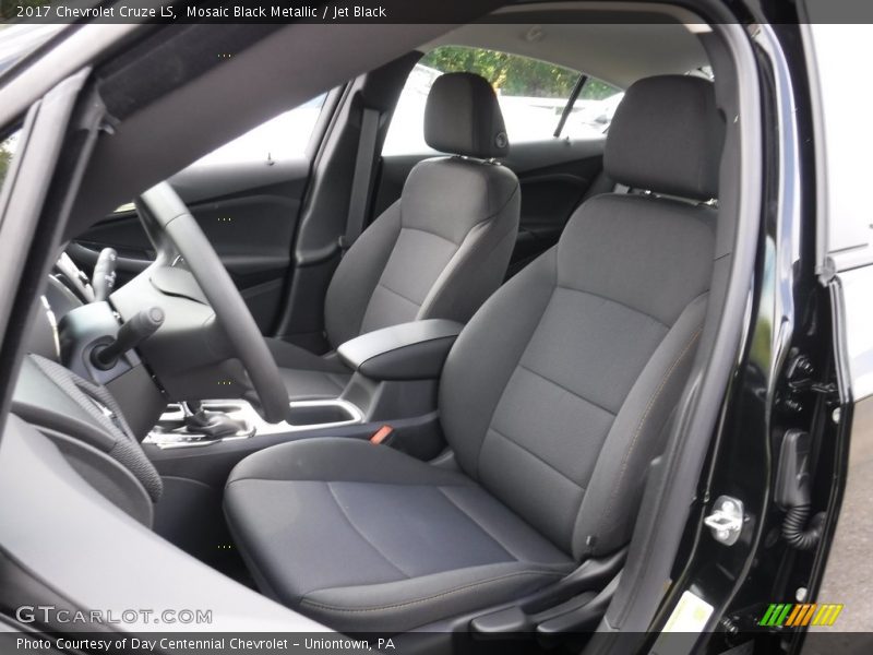 Mosaic Black Metallic / Jet Black 2017 Chevrolet Cruze LS