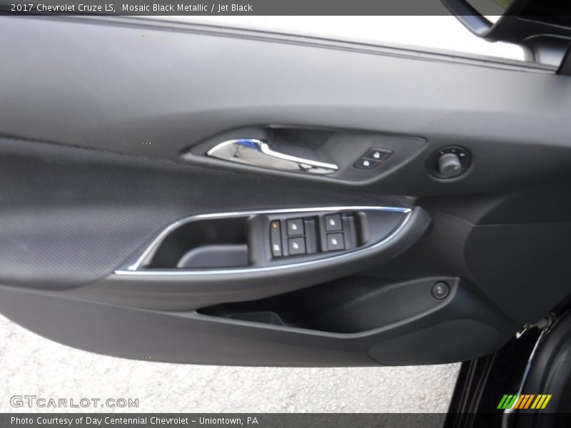 Mosaic Black Metallic / Jet Black 2017 Chevrolet Cruze LS