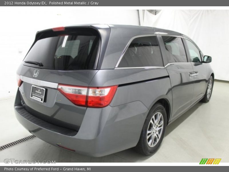 Polished Metal Metallic / Gray 2012 Honda Odyssey EX