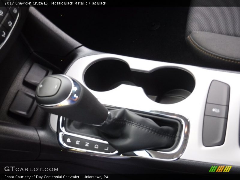 Mosaic Black Metallic / Jet Black 2017 Chevrolet Cruze LS
