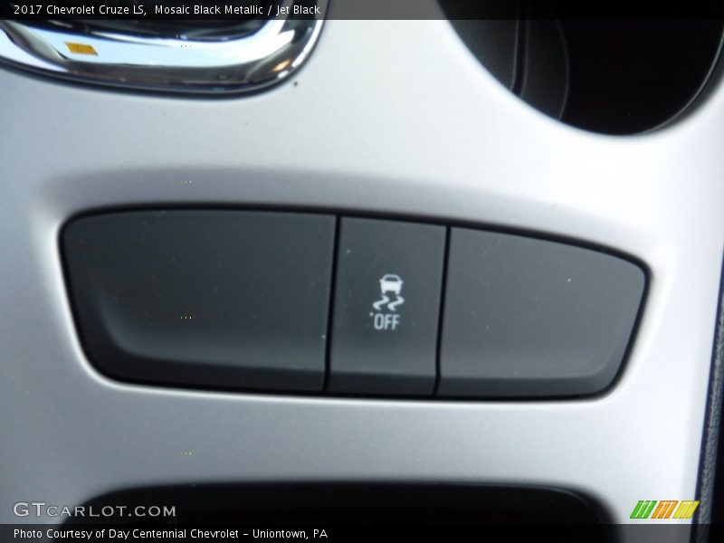 Mosaic Black Metallic / Jet Black 2017 Chevrolet Cruze LS