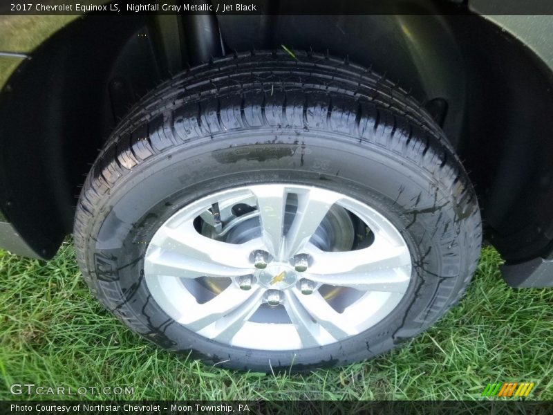 Nightfall Gray Metallic / Jet Black 2017 Chevrolet Equinox LS