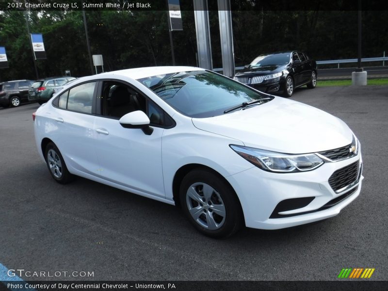 Summit White / Jet Black 2017 Chevrolet Cruze LS