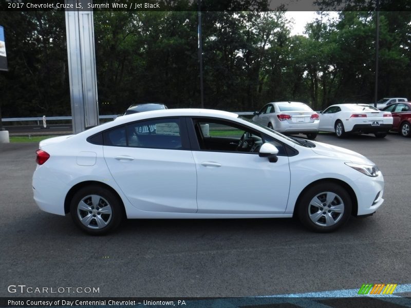 Summit White / Jet Black 2017 Chevrolet Cruze LS