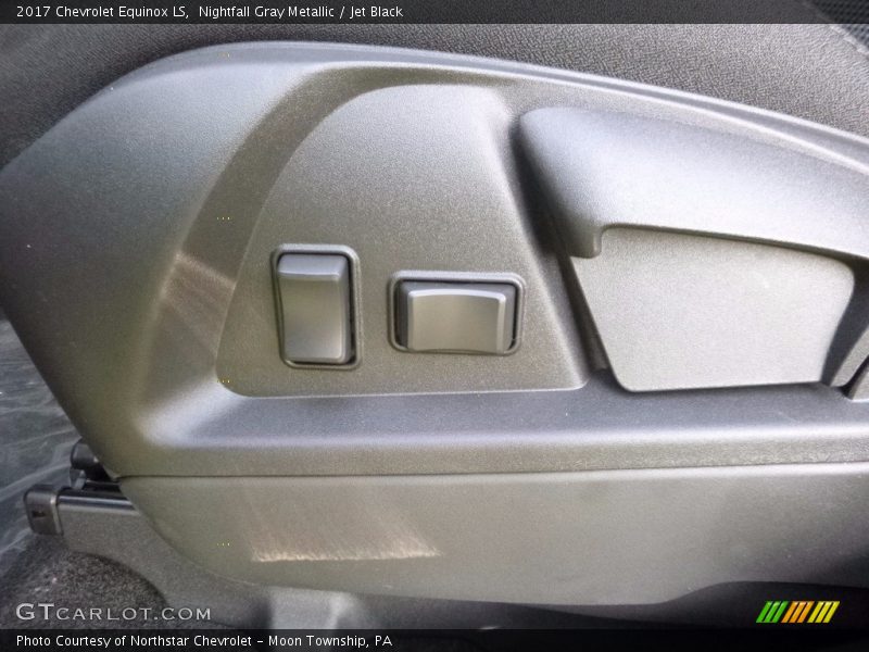 Nightfall Gray Metallic / Jet Black 2017 Chevrolet Equinox LS
