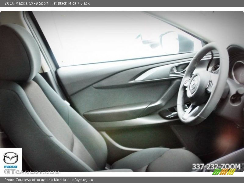 Jet Black Mica / Black 2016 Mazda CX-9 Sport