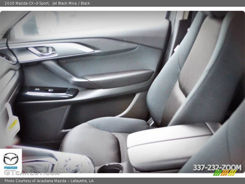 Jet Black Mica / Black 2016 Mazda CX-9 Sport