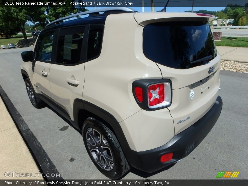 Mojave Sand / Bark Brown/Ski Grey 2016 Jeep Renegade Limited 4x4