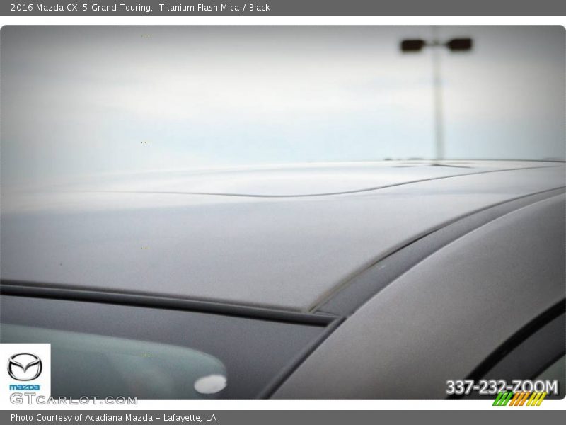 Titanium Flash Mica / Black 2016 Mazda CX-5 Grand Touring
