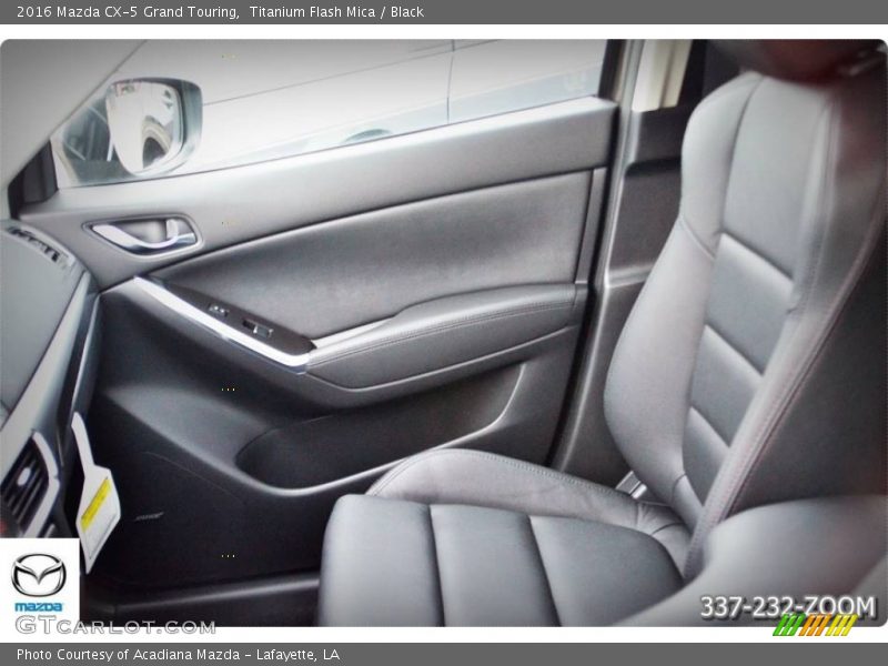 Titanium Flash Mica / Black 2016 Mazda CX-5 Grand Touring