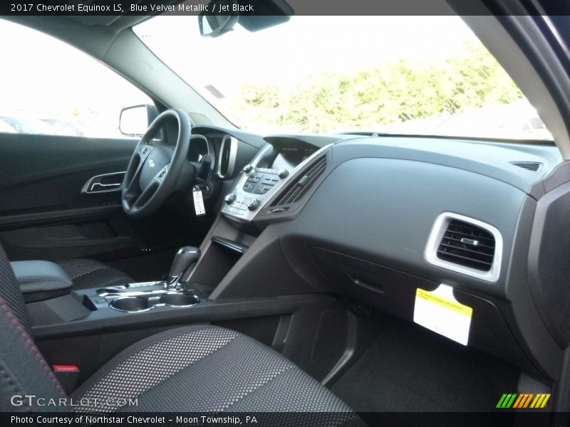 Blue Velvet Metallic / Jet Black 2017 Chevrolet Equinox LS